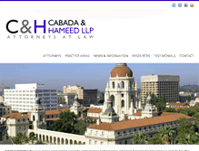 Tablet Screenshot of cabadahameed.com